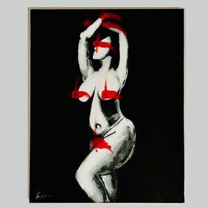 (Original) I Know It When I See It ( 16 x 20 | Acrylic on Canvas, 2024)